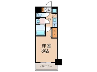 Luxe海老江Ⅱの物件間取画像